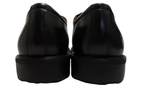 【KANEKA designo5022 ブラック】幅広4E シングルモンクストラップシューズ